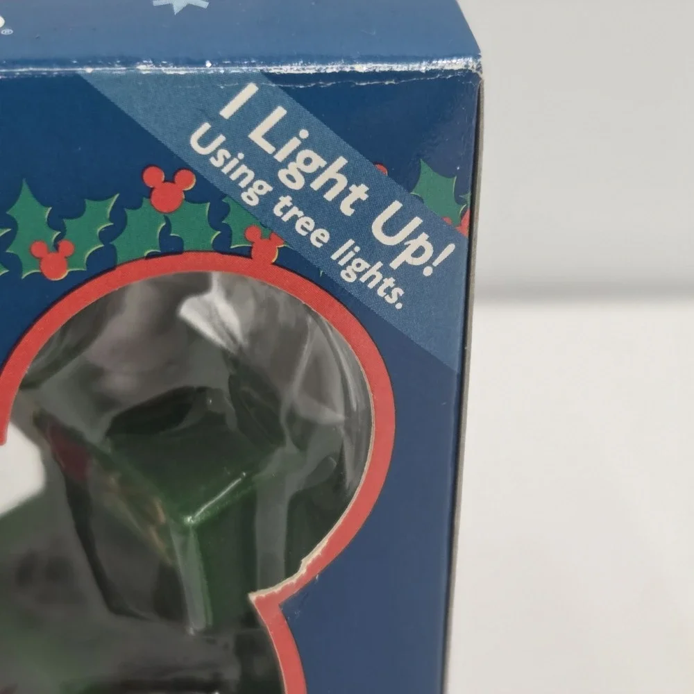 Enesco Disney Minnie Mouse Brighten-Up Christmas Ornament Baking Stove Lights Up